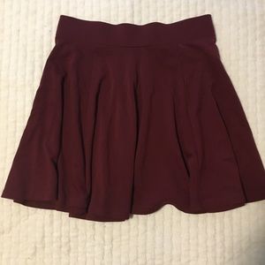 H&M Maroon Skirt
